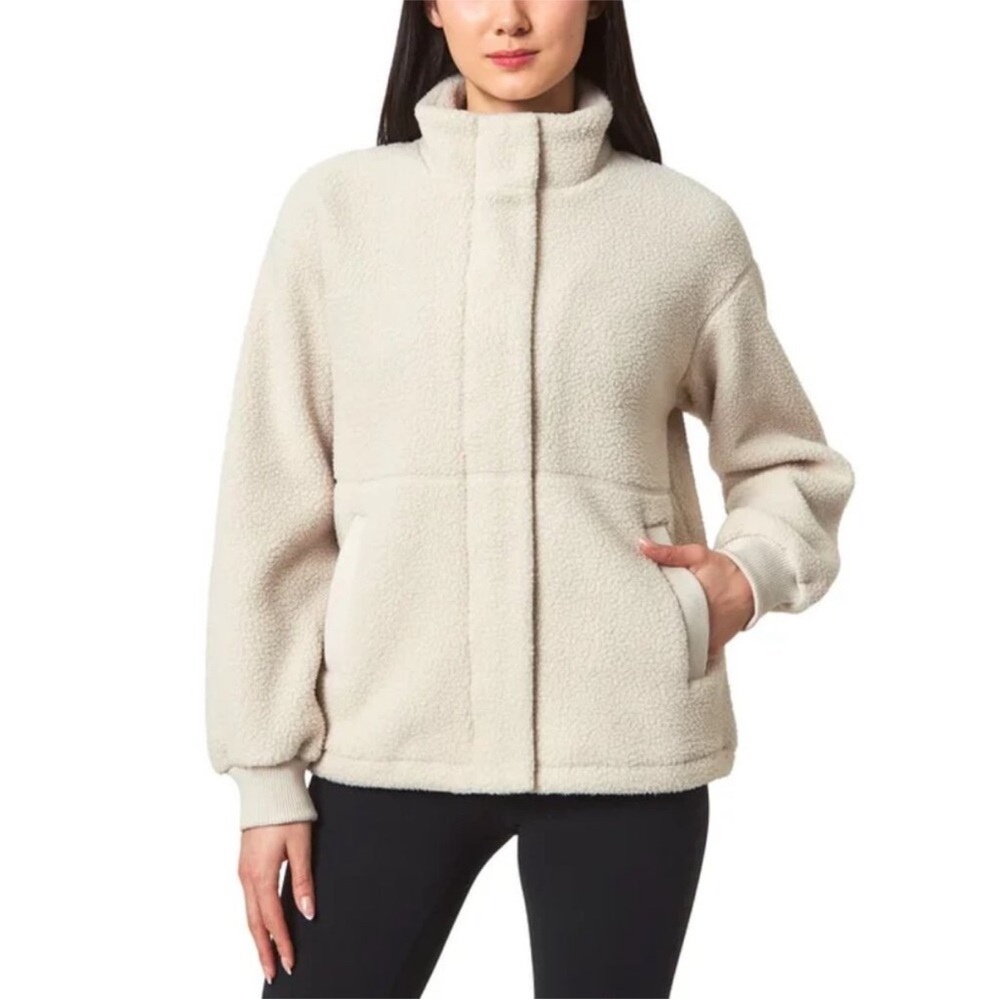 Mondetta Women's full zip Sherpa Jacket